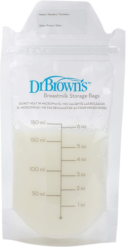 Dr Brown's Bolsas Para Almacenar Leche Materna 50 Pzas