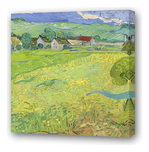 Cuadro 30x30cm Van Gogh Les Vessenots En Auvers Pintura