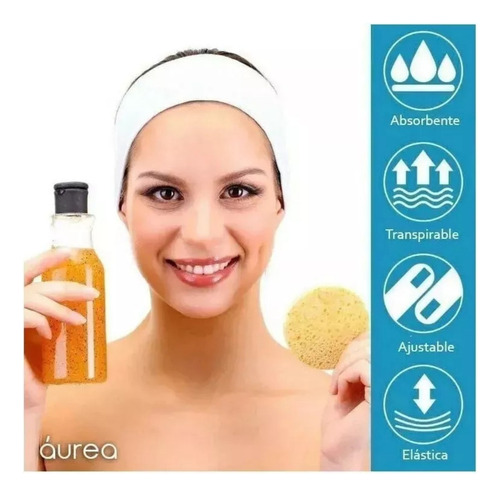 Par De Banda Sujetadora De Cabello Suave, Maquillaje, Spa