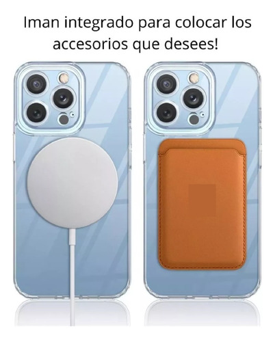 Imagen 5 de 6 de Protector Para iPhone 13 Pro 13 Pro Max Compatible Magsafe