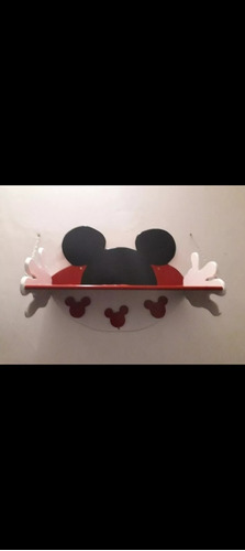 Repisas De Mickey Mouse  Para Cuartos De Niños 