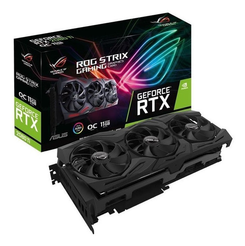 Tarjeta De Video Nvidia Geforce Rtx 2080 Ti 11gb Asus Strix