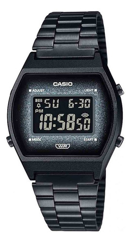 Relógio Casio Vintage Preto Feminino Digital B640wbg-1bdf