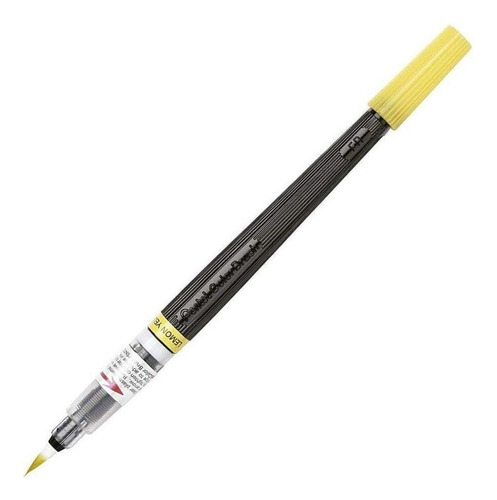 Caneta Pincel Aquarela Manga Color Brush Amarelo Limao