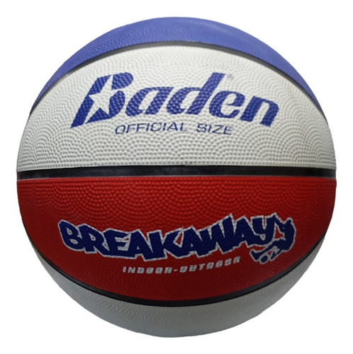 Balon Basket Caucho Pelota Interior Exterior Baden # 7