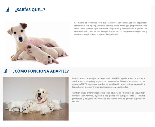 Adaptil Collar Small Perros Feromona Ansiedad Anti Stress