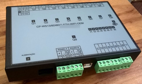 Clp -cp-ws13/8di8do - Usb,rs485,wifi Ethernet Modbus Rtu/tcp