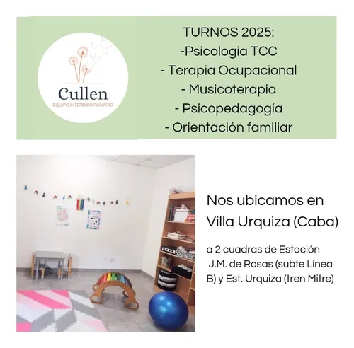 Psicología Infantil, Psicopedagogía, Musicoterapia, O Famili