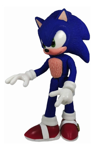 Imagen 1 de 8 de Muñeco Sonic Hedgehog Figura Articulable Chaos X 24cm Envio