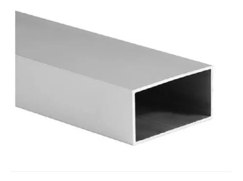 Tubo Rectangular De Aluminio 2in X 1in 2.5mtr Lineal