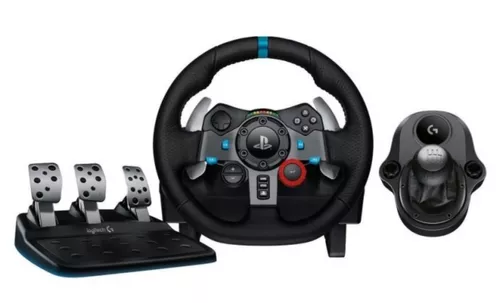 Volante Gamer G920 Racing + Câmbio para Xbox X, S, Xbox One e PC - Logitech  Volante Gamer G920 Racing + Câmbio para Xbox X