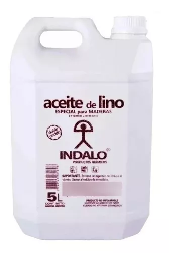 Aceite de Linaza Para Madera / Protege Nutre Maderas 1Lt