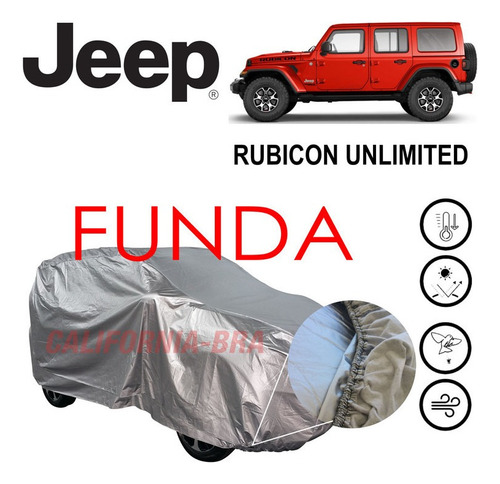 Forro Broche Eua Jeep Rubicon Unlimited 2022