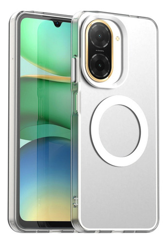 Funda De Teléfono Transparente Con Adsorción Magnética De Colores Caramelo Para Xiaomi Redmi A5 A4 A3 A3x