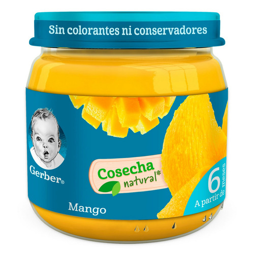 Papilla Gerber Cosecha Natural de mango 6 meses 113 g