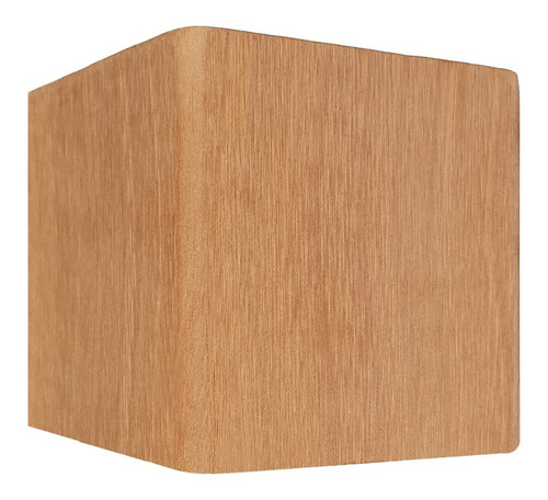 Maceta Cubo Cuadrada 10 Cm Wpc Madera Pack X2u Centro Mesa