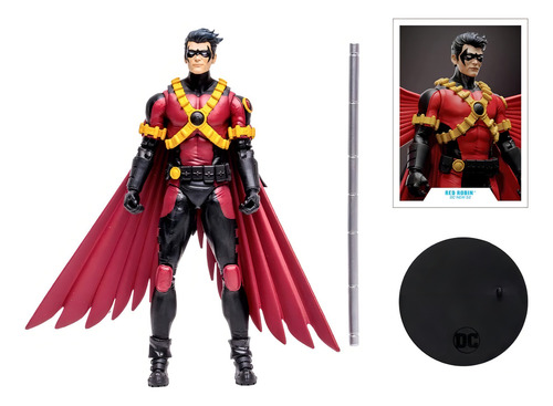 Red Robin Dc New 52 Dc Multiverse Mcfarlane Toys Reempacado (Usado)
