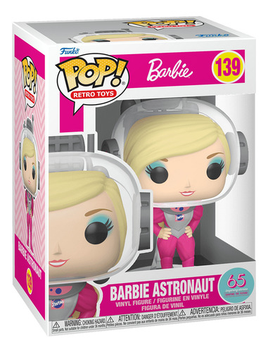 Funko Pop! Retro Toys Barbie Astronauta #139 Astronaut