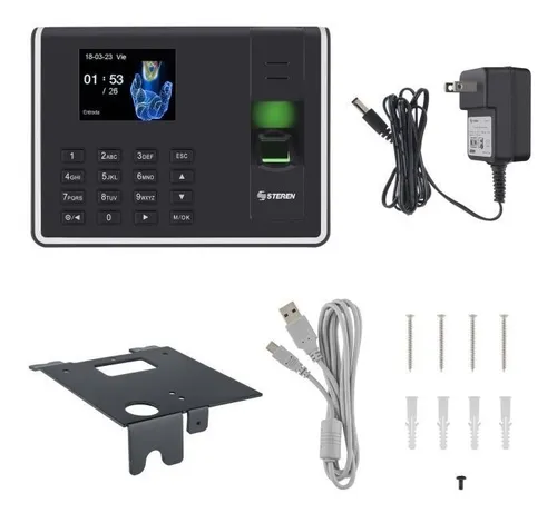Reloj checador digital steren hotsell
