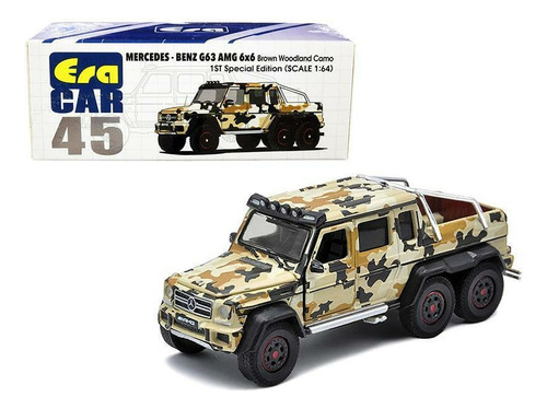 Mercedes Benz G63 Amg 6×6 Escala 1:64 Aperturas Era Car