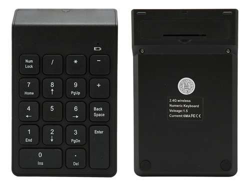 Mini Teclado Numérico Teclado Numérico Inalámbrico 2.4g