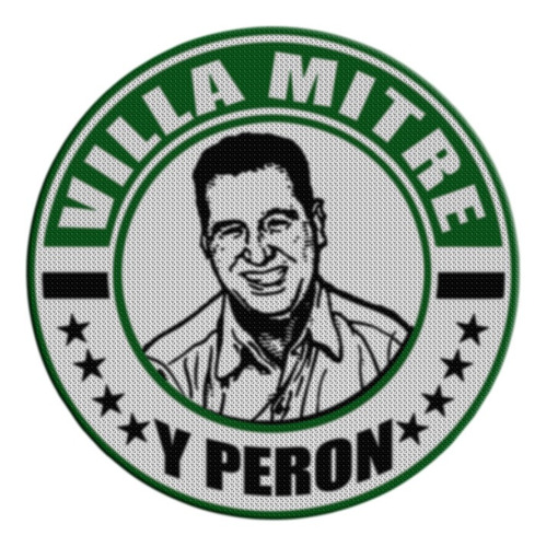 Parche Termoadhesivo Peron Y Villa Mitre