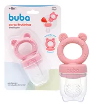 Comprar Porta Frutinhas Silicone Ursinho Rosa Lanchinho 18853 Buba