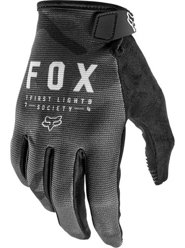 Guantes Bicicleta Ranger Camo Gris Fox