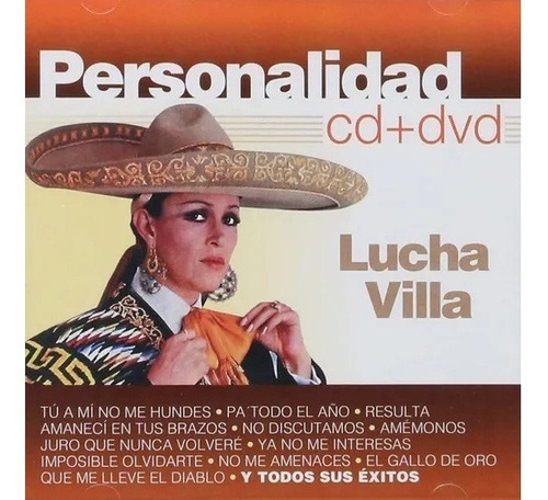 Lucha Villa: Personalidad | Cd + Dvd Música Nuevo Colección