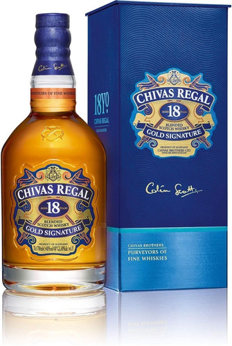 Whisky Chivas 18 Años 1 Lt