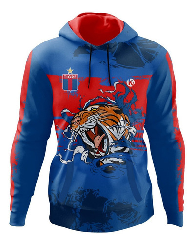 Buzo Canguro Kapho Futbol Tigre Home Adultos