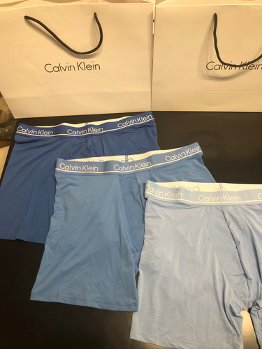 Bóxers Calvin Klein Paq 3 Talle L Hombre