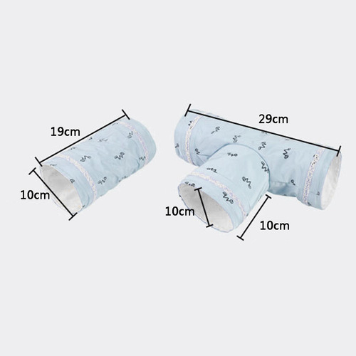 Accesorios Para Hámster Conejo Suave Azul 19x10cm