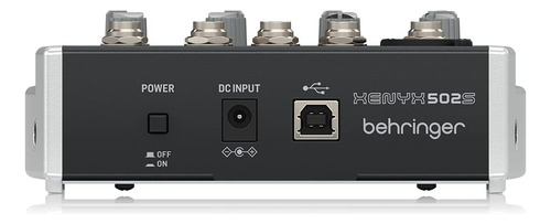 Behringer Xenyx 502s Mezcladora Analoga Compacta 5 Canales