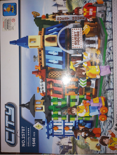 Juego City Loving Town Ausini  Usado En Caja ( Estilo Lego )