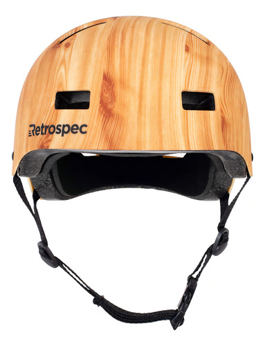 Retrospec Cm-1 - Casco De Bicicleta Y Monopatín Para Adult. Color Grano De Pino