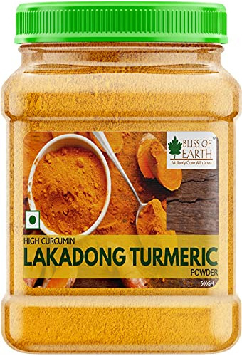 Polvo De Cúrcuma Orgánica Certificada De Lakadong, 500gm