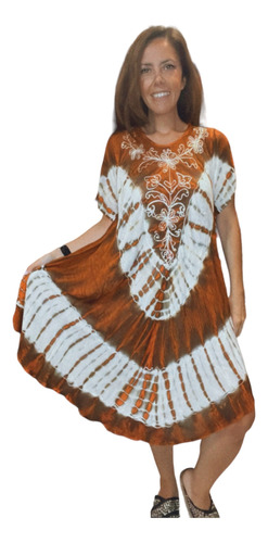 Vestido Hindu Importados Oversize Super Amplios India Bordad