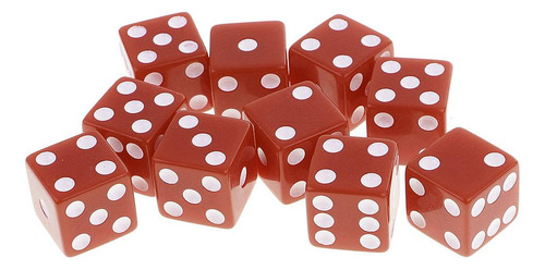 Set / 10pcs Six Sided D6 Digital D\\\\u0026d Rpg De Café