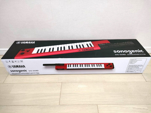 Yamaha Sonogenic Shs-500 Red 37-key Shoulder Keytar