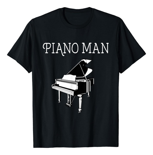 Piano Man - Polera Para Amantes De La Música Clásica, Pian