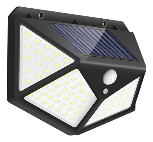 Lampara Panel Solar Sensor Movimiento Para Exterior 3 Tonos