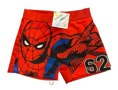 Malla Spiderman Hombre Araña Cars Rayo C/filtro Solar Uv50