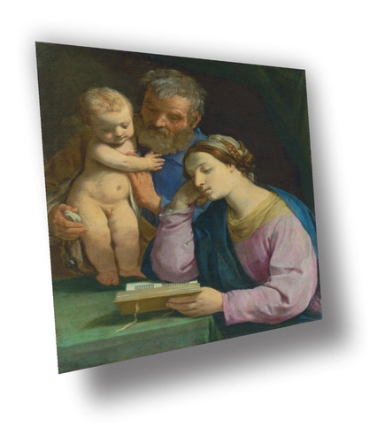 Lienzo Canvas Arte Sacro Barroco La Sagrada Familia 100x80
