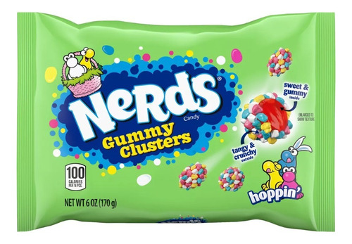 Nerds Easter Hoppin Dulces Gummy Clusters 6oz