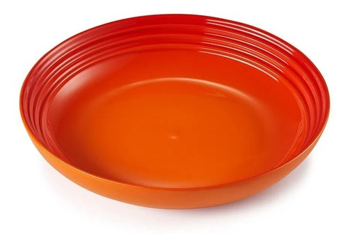 Prato Fundo Cerâmica 22cm Laranja - Oficial Le Creuset