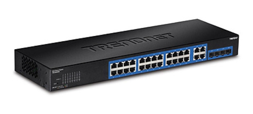 Trendnet Teg-284ws, Switch 28 Puertos Gigabit, 4sfp, Smart