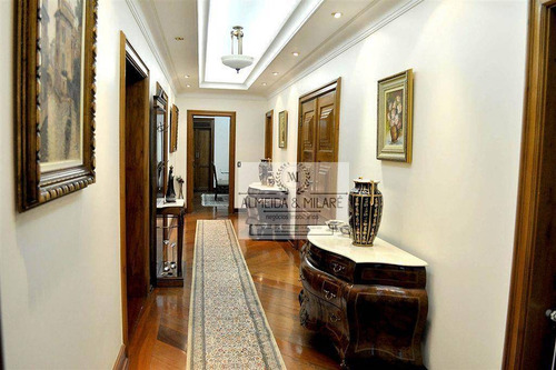 Imagem 11 de 30 de Edifício Crystal Pallace, Um Apartamento Por Andar, 464 M², 4 Vagas, Na Vila Bastos, Santo André. - Ap0055