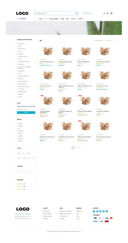Template Loja Virtual Pronta Para Vender