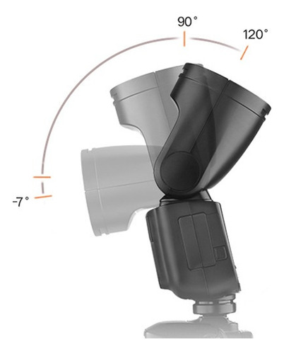 Flash Godox V1-n Ou V1 Para Nikon + Nf-e *
